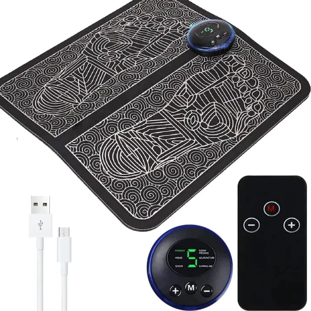 ZenForm - Tapis de Massage Électrique pour Pieds