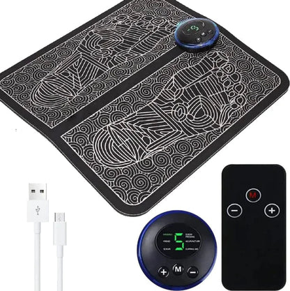 ZenForm - Tapis de Massage Électrique pour Pieds