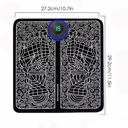 ZenForm - Tapis de Massage Électrique pour Pieds
